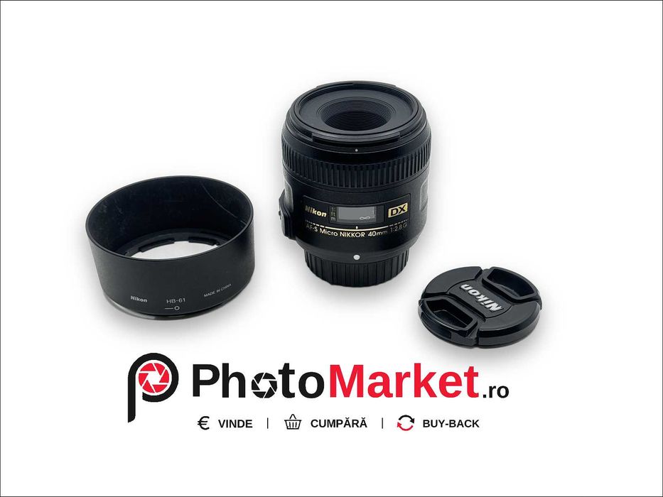 Nikon AF-S DX 40mm F2.8 G - Factura + Garantie!