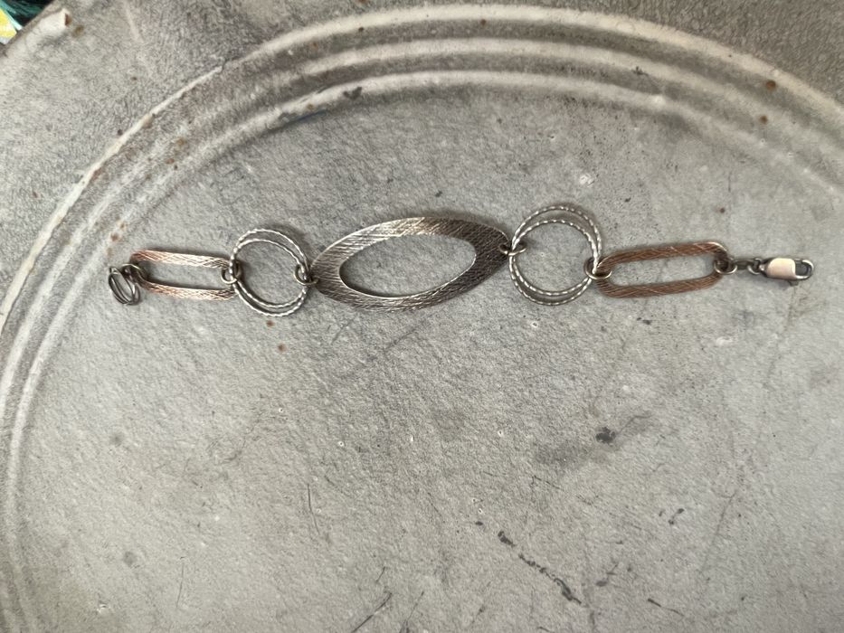 Bratara argint 2 culori