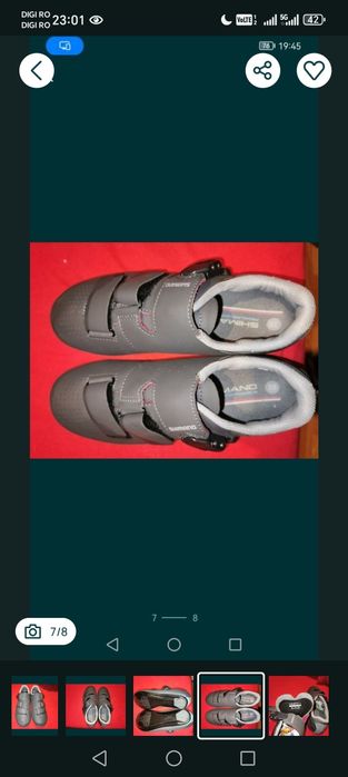 Pantofi Ciclism Shimano 38/23,8