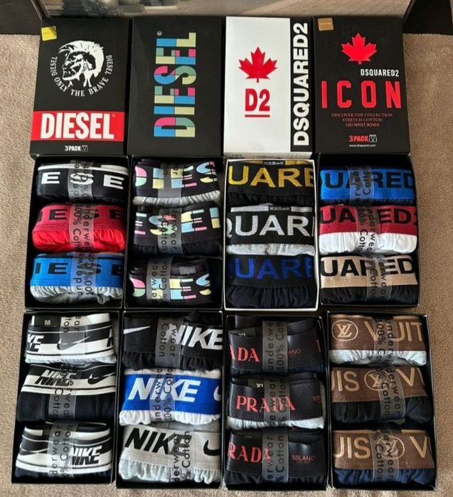 Boxerii bărbați set de 3 bucati