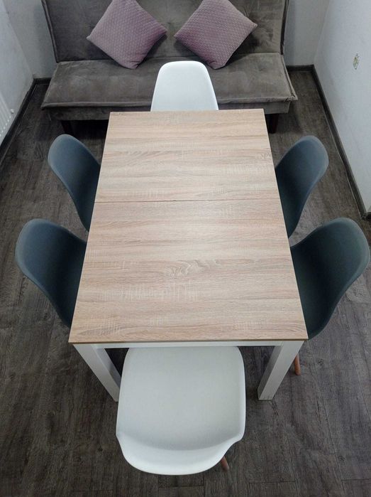 Masa extensibila 6 scaune