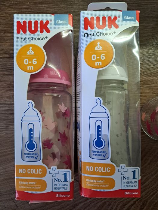 Чисто нови шишета Nuk