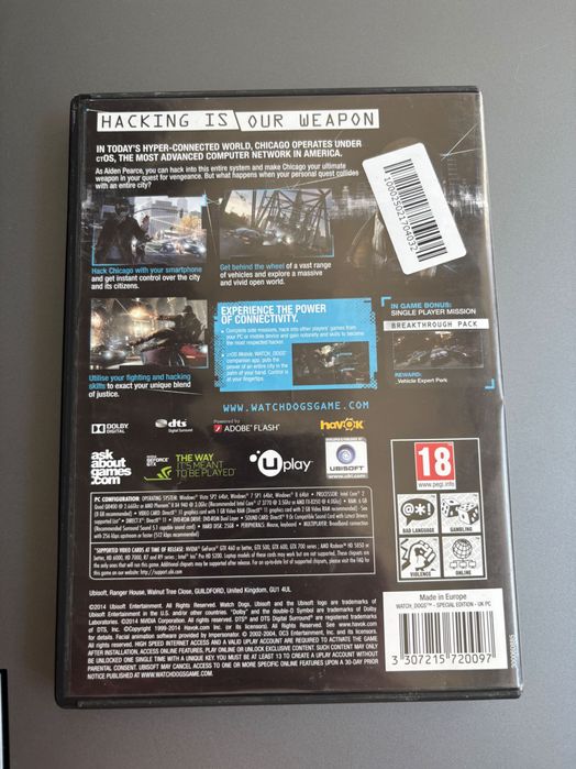 Watch dogs special edition