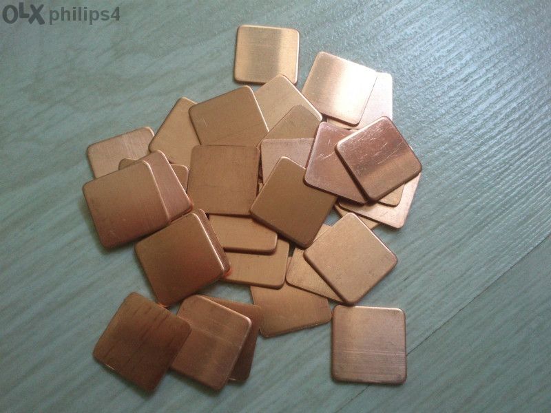 Медни подложки за охлаждане на лаптоп