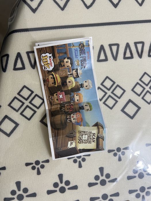 Smoker kinder joy ne piece funko pop