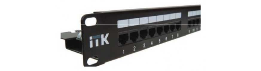 Патч-панели UTP/FTP/STP  ITK ( Россия )