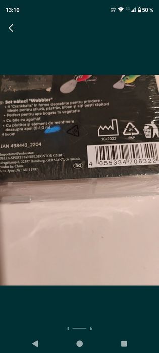 Produse pentru pescuit. Noi!