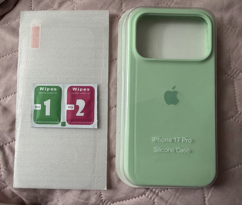 Кейс + протектор за Iphone 17 Pro