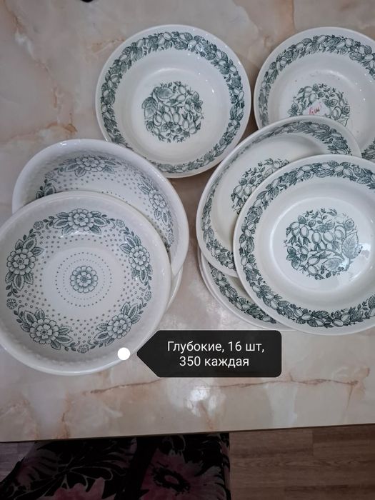 Тарелки разные советских времен