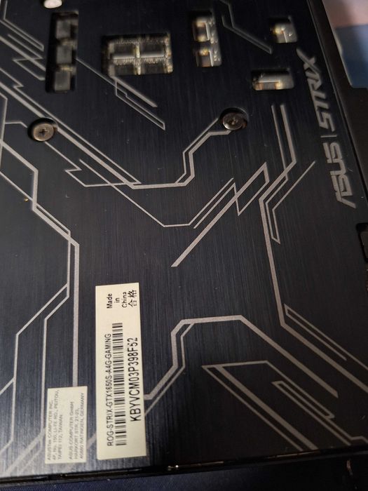 GTX 1650 SUPER ASUS ROG Strix GeForce Видеокарта