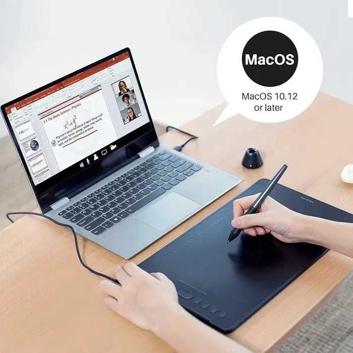 Графичен таблет за рисуване със стилус писалка HUION Inspiroy H1161