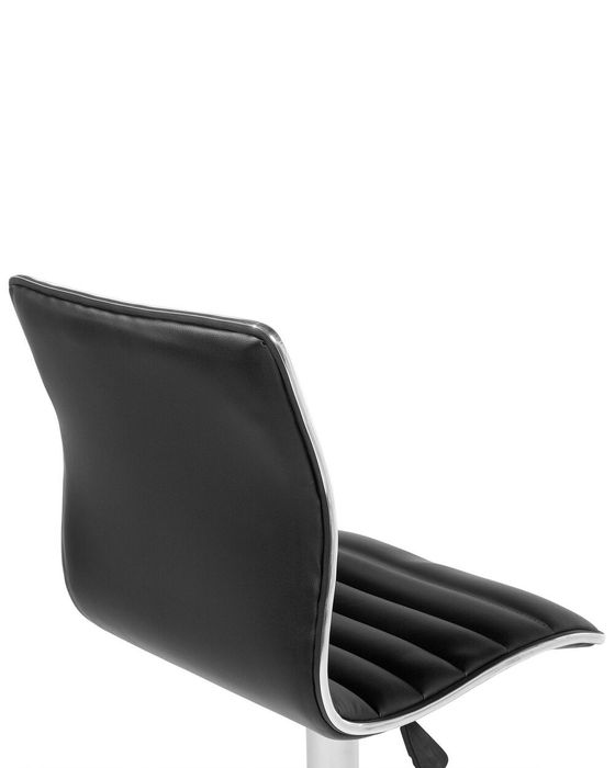 Set 2 scaune de bar din piele ecologică, Beliani