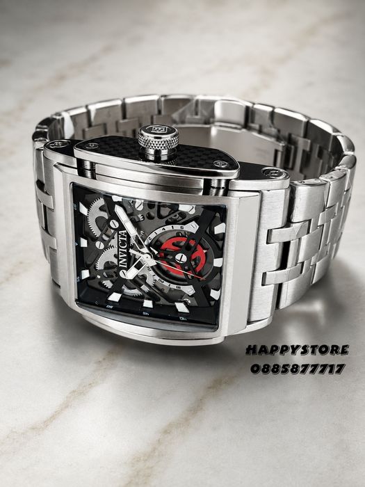 INVICTA Powertrain Gen 2 silver 47 mm, Инвикта нов мъжки часовник