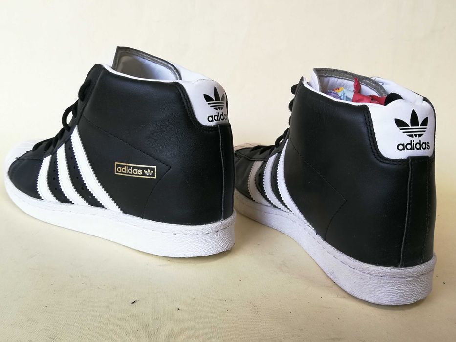 Adidasi dama 39 40 tenisi ghete copii PIELE toc ascuns  ADIDAS  Ca NOI