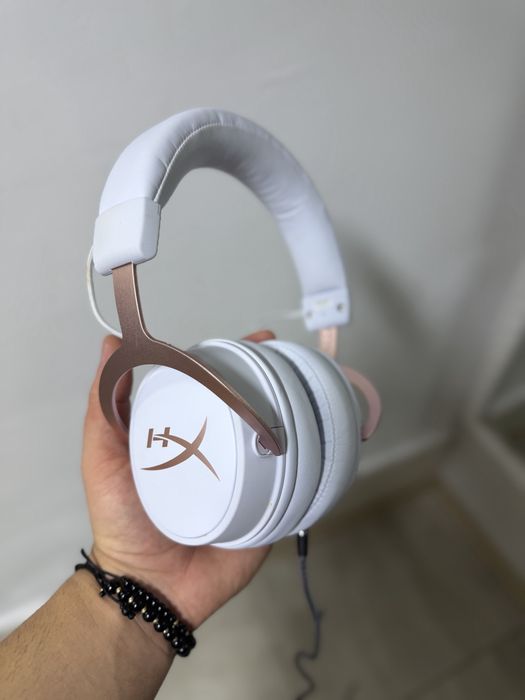 Casti Gaming HyperX Cloud Mix Rose Gold
