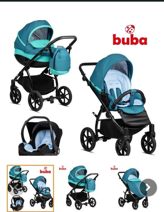 Бебешка количка 3в1 Buba