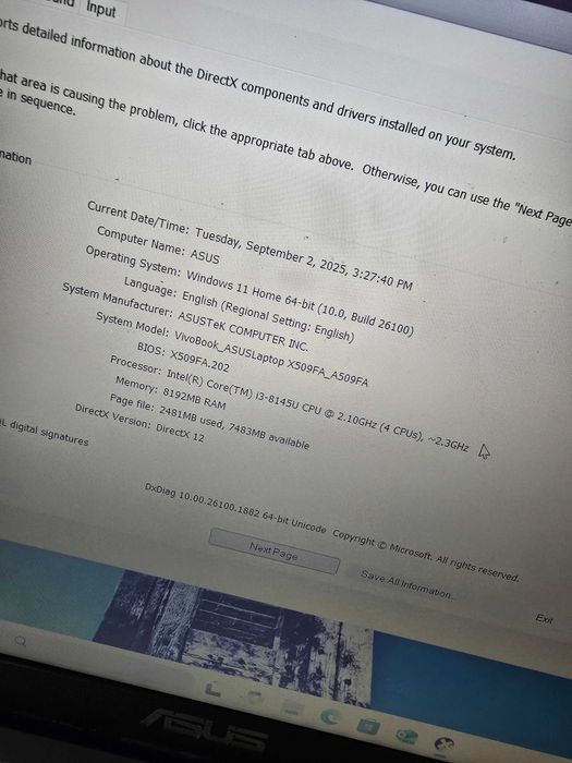 Asus A509FA   15.6", Full HD  Windows 11