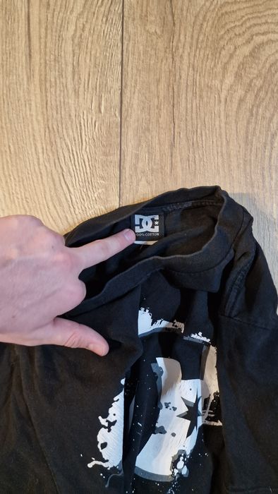 Tricou DC negru skate