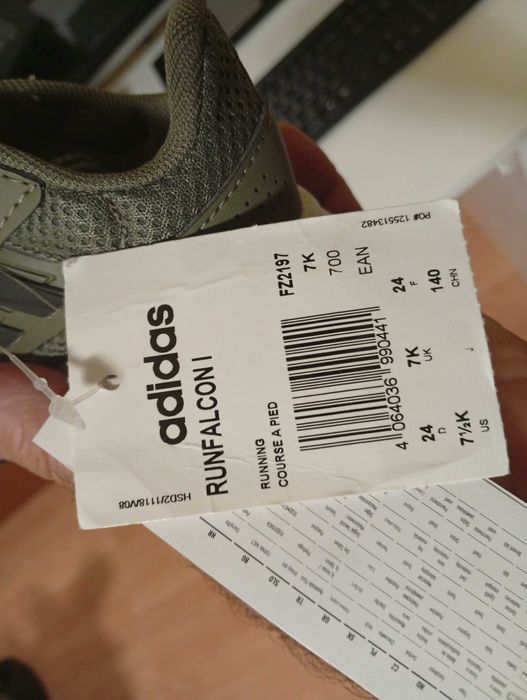 Нови 24 номер(стелка 15,5) Adidas Адидас детски маратонки