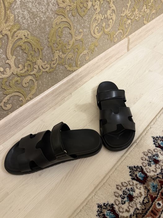 Hermes  тапочки.