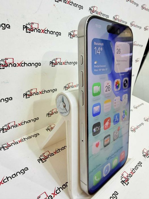 iPhone 15 Pro White Neverlocked 128GB 87% 49115