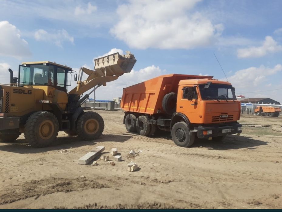 Доставка Камаз 15 тон  24/7