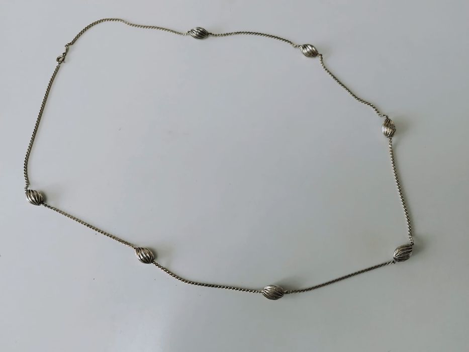 Vechi colier Grosse, placat cu argint, Dior, copii