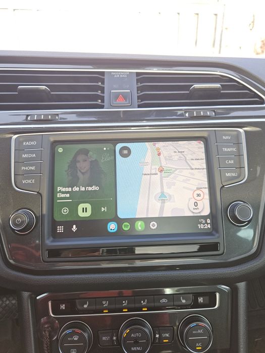 Vand navigație Mib 2 Vw Tiguan  2018 de 8 inci  cu Carplay