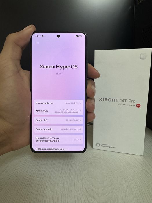 Xiaomi 14t pro 12/256gb