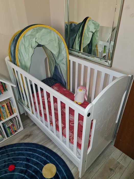 Детско легло + матрак (Айко-IKEA)