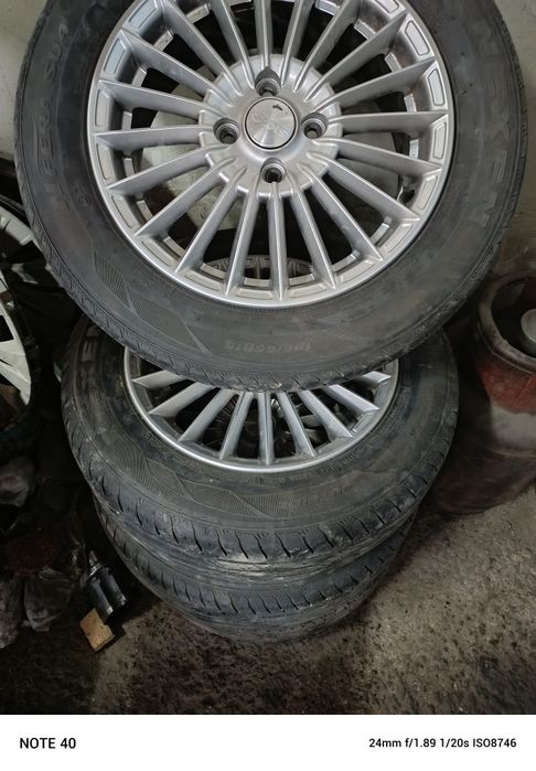 Диски с шинами на 15