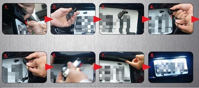 Lampa numar led VW Golf 4,5 Passat, Beetle, Phaeton, Eos, Scirocco