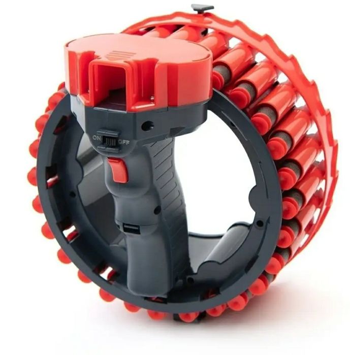 Игрушечный бластер с мягкими пулямт