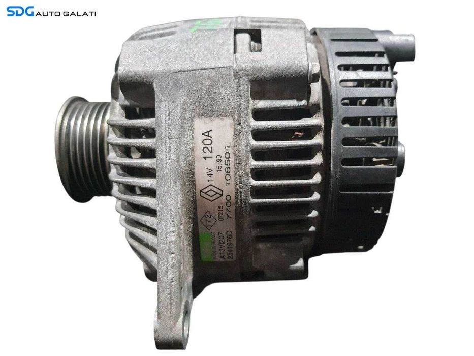 Alternator 120A 14V Renault Laguna 1 1.9 DTI 1997 - 2001 Cod 7700106501 [N3129]