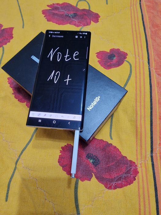 Перфектен смартфон Samsung Note 10+ 12/256