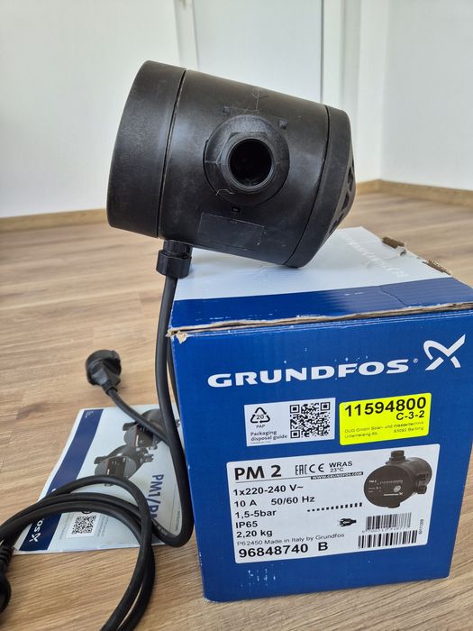 Grundfos PM2 - електронен пресостат за хидрофорна система