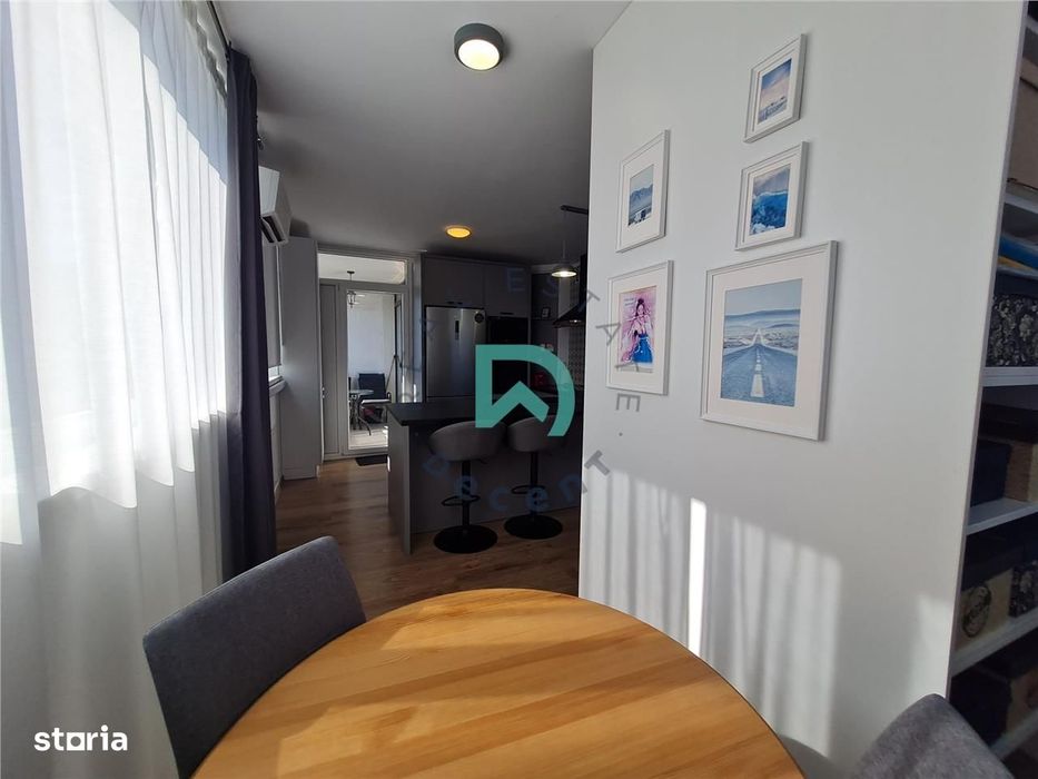 Apartament RACADAU SUNNYVILLE, mobilat  modern