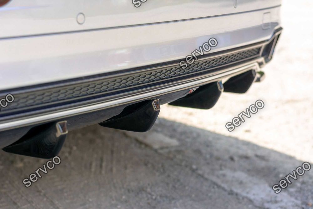 Prelungire difuzor Audi Q5 SQ5 S-Line Mk2 2017-2020 v2 - Maxton Design