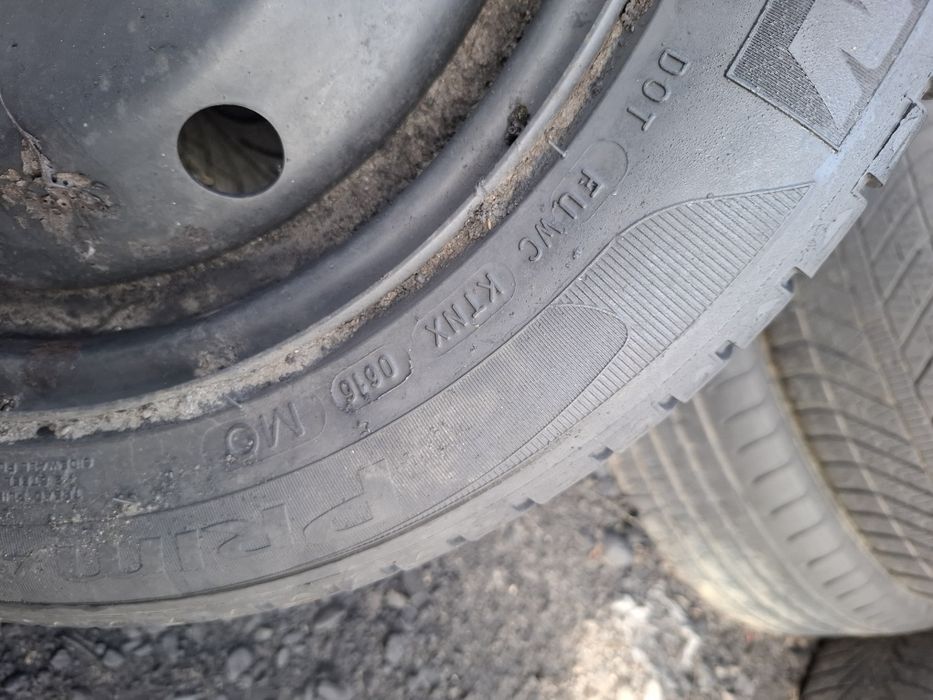 Vand roata rezerva R 16 renaul +anvelopa 205 55 16 michelin vara