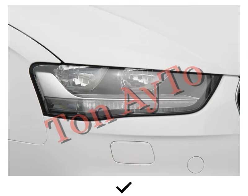 Стъкла Капаци Фарове Ауди А4 Audi A4 b8.5 Audi 2012 - 2015 Фейслифт Комплект Стъкла Фарове Капаци Комплект