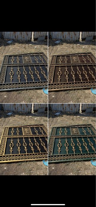 Варота б.у кованная толстые листы