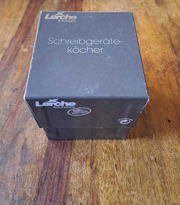 моливник и кламерник Лерхе Lerche Solingen, 24 карата злато