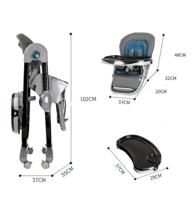 Детский стульчик трансформер Teknum (текнум)
