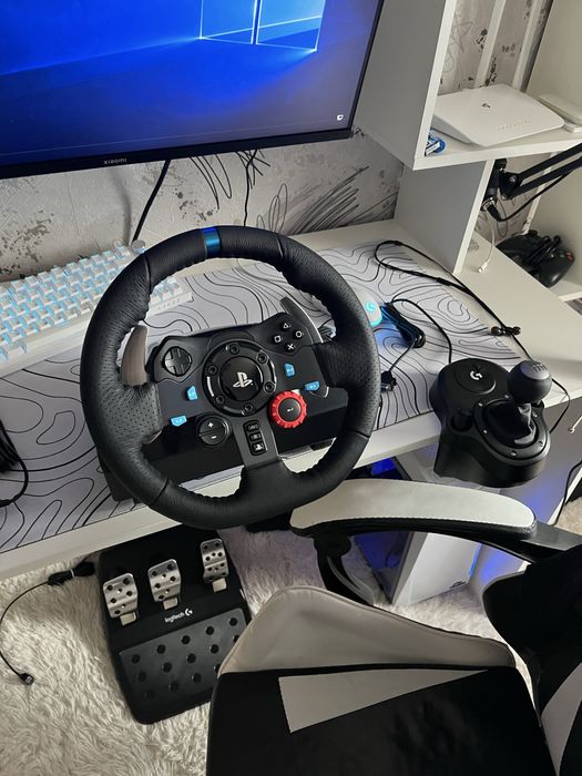 Игровой руль | Logitech G29 Driving Force + Shifter