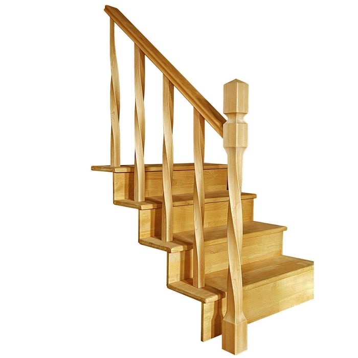 Balustrade din lemn masiv