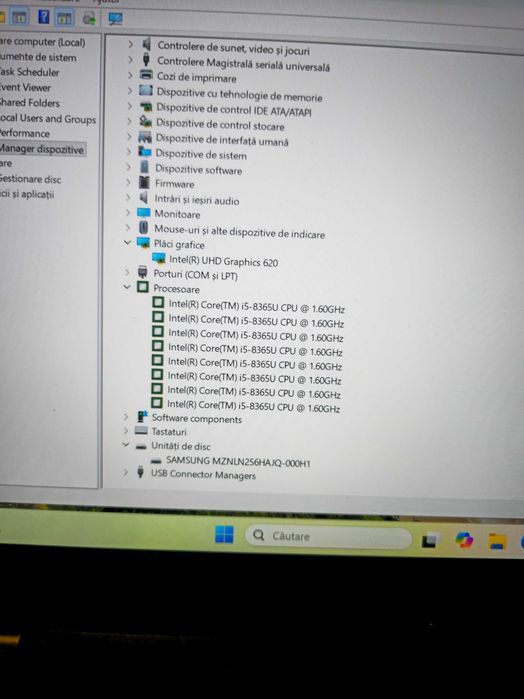 Laptop Lenovo X390 TOUCHSCRENN, i5-8365, ram 16gb, ssd 256gb