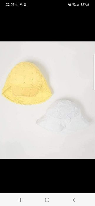 Летни детски шапки внос от Англия