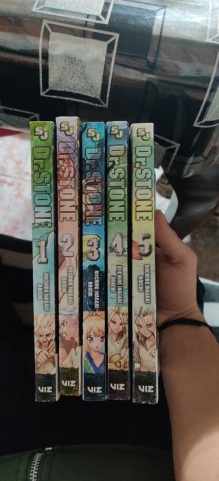 Manga diverse, Dr. Stone, Rwby, AoT
