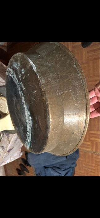 Латунный тазик СССР