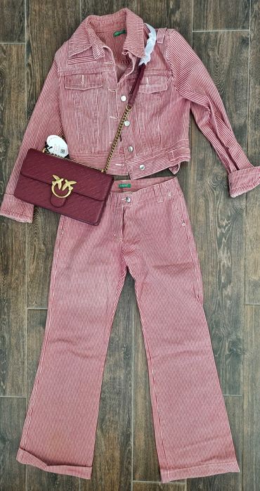 Чанта Pinko + дънков сет Benetton